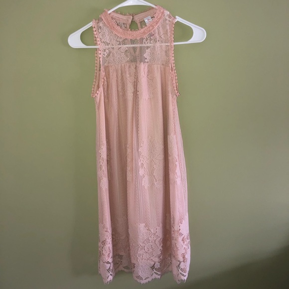 Pink country styled dress - Picture 1 of 2
